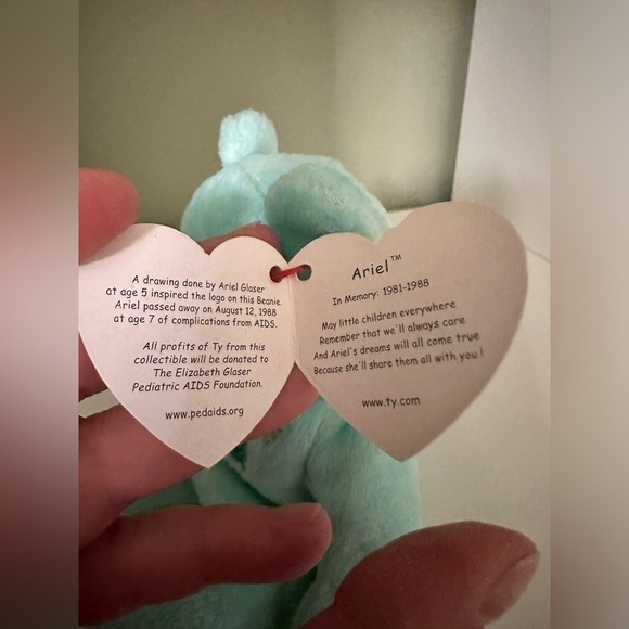 TY Ariel Beanie Baby 2000 Rare - Picture 5 of 6